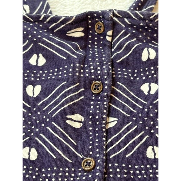 Ade + Ayo Black History Month Size Large 12-14 Overalls - Purple Abstract - Picture 3 of 16